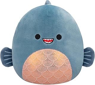 Squishmallows Original 7.5 Inch - Kurtz the Teal Piranha