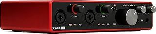 Focusrite Scarlett 8i6 3rd Gen USB Audio Interface Recording, Songwriting, & Streaming High-Fidelity, Studio Quality Recording, With Transparent Playback