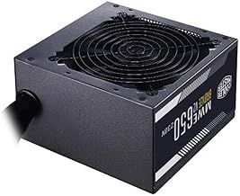Cooler Master MWE 650 Bronze 230V V2 - UK Power Supply Unit, 80 PLUS Bronze, Temperature-Responsive HDB Fan, DC-to-DC + LLC Circuit with Single +12V Rail - 5 Year Warranty,650W