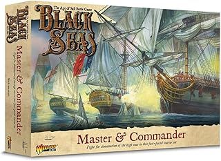 Warlord Games Master & Commander - Black Seas Starter Set - Highly Detailed Age of Sail Era Miniatures for Table-top Wargaming
