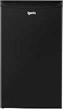 Igenix IGUCB048B Freestanding Under Counter Fridge With Chill Box, 81 Litre Capacity With 10 Litre Chill Box, 2 Adjustable Glass shelves, reversible Door, Black