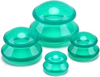Silicone Cupping Therapy Set, Professional Studio and Home Cupping Set Massage Therapy Cup, Chinese Massage Cups for Cellulite Reduction Cupping Kit,Muscle and Joint Pain Myofascial Cuppings Massager