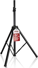 Pyle Universal Speaker Stand - Floor Mount Holder, Heavy Duty Tripod, Adjustable Height 100 -180 cm, 35mm Compatible Insert, Portable, Safety & Stable