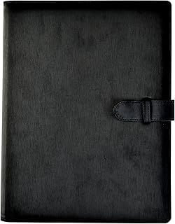 Arpan A4 36 Pockets Professional Soft Touch Display Book Presentation Portfolio Folder - Black