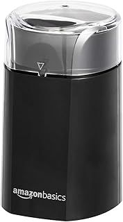 Amazon Basics Electric Coffee Bean Grinder, Black