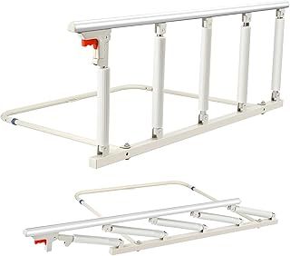Ixdregan Bed Rails for Elderly Adults Safety, Folding Bedside Assist Rail Handle, Fall Prevention Safety Hand Guard Grab for Seniors, Fit King, Queen, Full, Twin (Tool-Free Assembly)