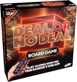 Deal or No Deal Board Game - Strategy, Luck Game Show for 6 Players, Ages 8+