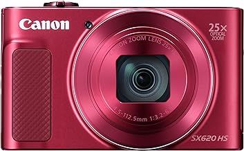 Canon 1073C014 PowerShot SX620 HS Digital Camera - Red
