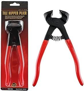 PRICE BEATER Pro Ceramic Glass Tile Nipper, Heavy Duty Cutter/Nipper/Plierile, Cutting Pliers Professional 8"Tile Cutter 200mm/8 inch Professional, Hand Glass Tile Working Tool (PB Tile Nipper)