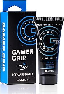 Gamer Grip: Stops sweat on hands & feet - Total Grip Solution endorsed by worlds top athletes in multiple sports + pro gamers to improve grip performance - Leading dry hand formula for Hyperhidrosis