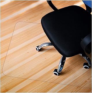 GIOVARA Clear Chair Mat for Hard Floors, 75x120cm (2.5'x4'), Rectangular, High Impact Strength, Non-Slip, Non-Recycling Material