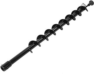 Manganese Steel Earth Auger Drill Bit Garden Post Hole Digger 60x800mm