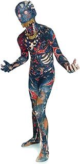 Morphsuits Official Burnt Zombie Jaw Dropper Kids Halloween Fancy Dress Costume - Large (Age 10-12)