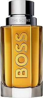 BOSS The Scent - Eau de Toilette for Him - Ambery & Woody Fragrance With Notes Of Ginger, Maninka Fruit, Leather Accords - Medium Longevity (Packaging May Vary)