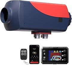 8KW Diesel Heater, 12V Diesel Air Heater with Bluetooth Remote Control and Smart APP,Car Heaters Automatic Adjustment Support Heater 10L Fuel Tank for Car, Truck, Garage,Boat, RV,Trailer