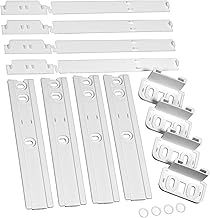 Integrated Fridge Door Slide Mounting compatible with AEG fits Electrolux fits Zanussi Fixing Kit (pack of 4)
