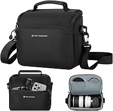 K&F Concept Camera Sling Bag Small Crossbody Camera Case DSLR/Mirrorless Compact Shoulder Photography Bags for Photographers
