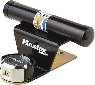 MASTER LOCK Certified Garage Door Lock, Sold Secure and Secured by Design, Key, Outdoor, 130 x 270 x 225 mm