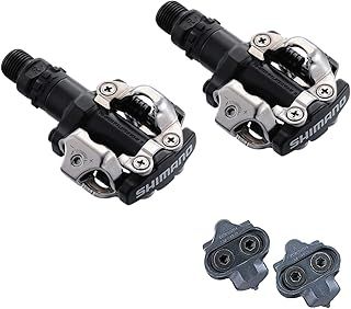 SHIMANO M520 SPD Clipless Bike Pedals with Cleats - Black