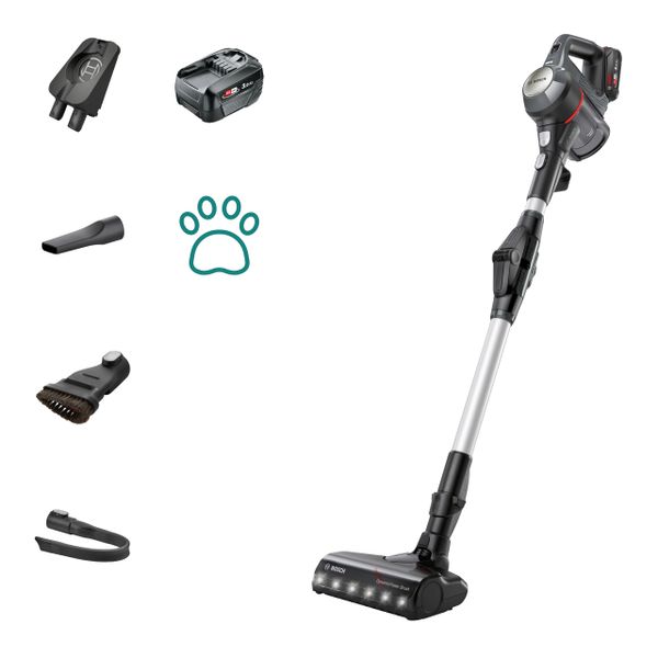 Bosch Unlimited 7 Multi Use Cordless Vacuum Cleaner,BCS711GB,Anthracite