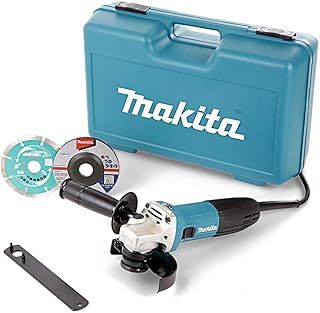 Makita GA4530RKD Angle Grinder Slide Switch, 115 mm, 720 W