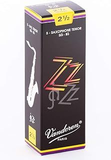 Vandoren ZZ Tenor Saxophone Reeds - Box of 5 - Strength 2.5