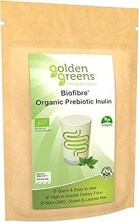 Golden Greens Organic Prebiotic Inulin Fibre, 250g