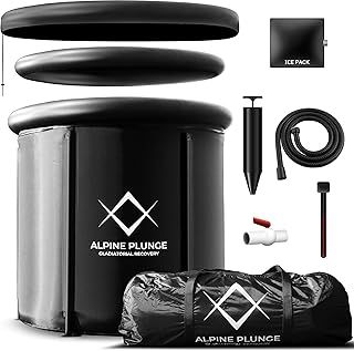 Alpine Plunge - The Ultimate Healing Ice Bath - Ice Recovery Tub - Cold Therapy for Faster Muscle Recovery and Enhanced Athletic Performance