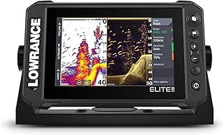 Lowrance Elite FS 7 Fish Finder with Active Imaging 3-in-1 Transducer, Preloaded C-MAP Contour+ Charts