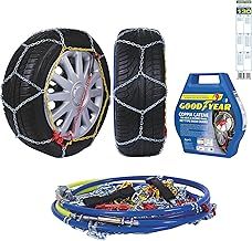 Goodyear 77914 "G9", 9 mm car passenger snow chains, TUV and ONORM approved, Size 130