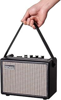 Coolmusic 15G Portable Bluetooth Amp, 2-in-1 Guitar Amp for Electric & Acoustic, Gain & Reverb Knobs