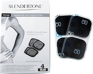 Slendertone Women's Arm Toner Gel Pads - Black/Gold