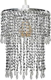 MiniSun | Modern Crystal Jewel Effect Ceiling Light Shade | Pendant Lights, Home Décor & Improvement Essential