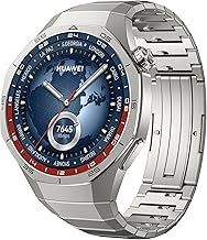 HUAWEI WATCH GT 5 Pro 46 mm Smartwatch, Sharp-Edged Design, Pro-level Sports Watch, Health Tracking, ECG monitoring, up to 14 Days Battery Life, GPS, Bluetooth call, iOS& Android Compatible, Titanium
