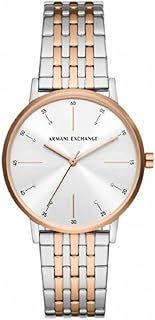 Armani Exchange Women Analogue Quartz Watch with Stainless Steel Strap AX5580
