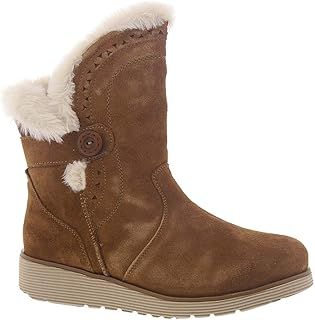 Skechers Women's Keepsakes Wedge Cozy Peak Mid Calf Boot