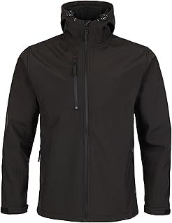 Fort - Holkham Jacket - Black or Navy Jacket - Softshell Fabric - Rain Coats for Men - Waterproof Jacket - Comfortable & Durable - Winter Jackets for Men - Mens Winter Jackets