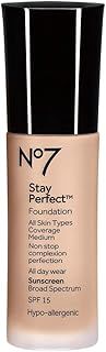 Boots No7 Stay Perfect Foundation (Cool Vanilla) by Boots