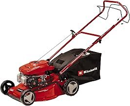 Einhell Self-Propelled Petrol Lawn Mower - 46cm Cutting Width, 4-Stroke Engine, 50 L Grass Box, 9 Cutting Height Levels - GC-PM 46/5 S Powerful Cordless Lawnmower For Large Gardens Up To 1400m²