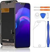 Yodoit for iPhone 6 Screen Replacement White With Home Button, Front Camera, Earpiece Speaker, LCD Display Touch Digitizer Assembly + Repair Tool, Screen Protector