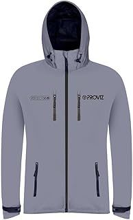 Proviz Men's REFLECT360 Reflective Waterproof Outdoor Jacket Hi Visibility Reflective Windproof Coat