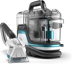 Vax SpotWash Home Pet-Design Spot Cleaner, Stain, Car, Upholstery, Sofa and Carpet Cleaning Machine, Included Pet, Motorised Tool & Antibacterial Solution Removes Spills, White/Blue, CDSW-MPXA