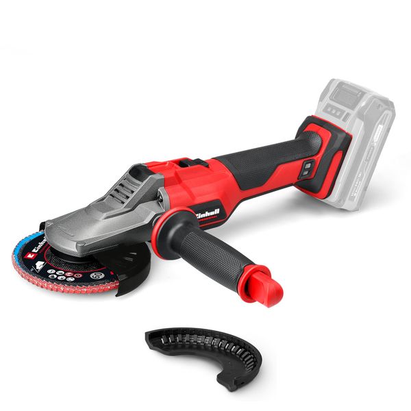 Einhell Professional Cordless Flat-Head Angle Grinder TP-AG 18/125 F Li BL