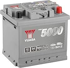 Yuasa YBX5012 12V 54Ah 500CCA SMF Silver Sealed Maintenance Free High Performance Car Battery