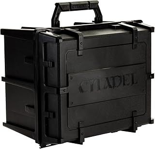 Games Workshop 99239999075 Citadel Battle Figure Case, Black