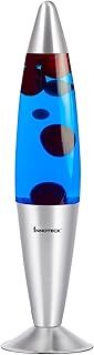 16” Soothing Motion Magma Lamp for Relaxation – Red Wax/Blue Liquid, 25 W, DS-1115