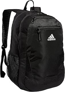 adidas Foundation 6 Backpack Bag, Black/White, One Size