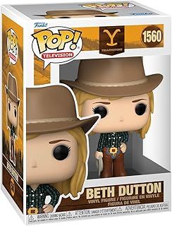 Funko Pop! TV: Yellowstone – Beth Dutton ​​​ - Collectable Vinyl Figure - Gift Idea - Official Merchandise - Toys for Kids & Adults - TV Fans - Model Figure for Collectors and Display