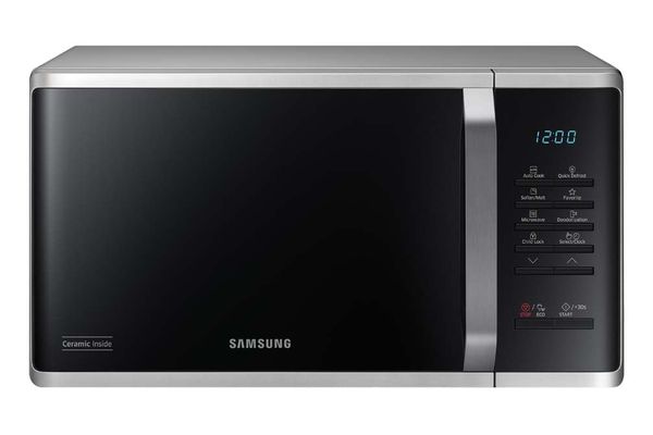 Samsung MS23K3523AS/EU 23L Solo Microwave Oven, Triple Distribution System , Silver