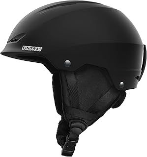 Findway Ski Helmet Snowboard Helmet for Men, Women & Youth, Snow Helmet with Adjustable Vents Compatible with Goggles, Winter Snow Sports for Snowboarding Skiing Snowmobile